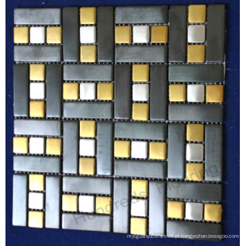 Wall Tile Stainless Steel Metal Mosaic (SM228)